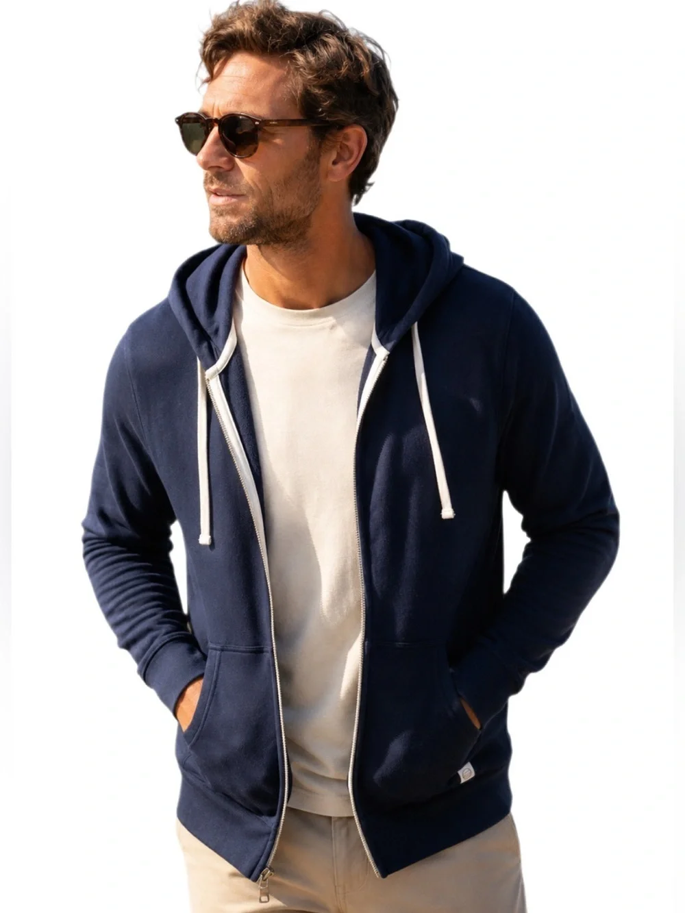 Marine Layer Afternoon Full Zip Hoodie XL NWOT - Picture 1 of 6